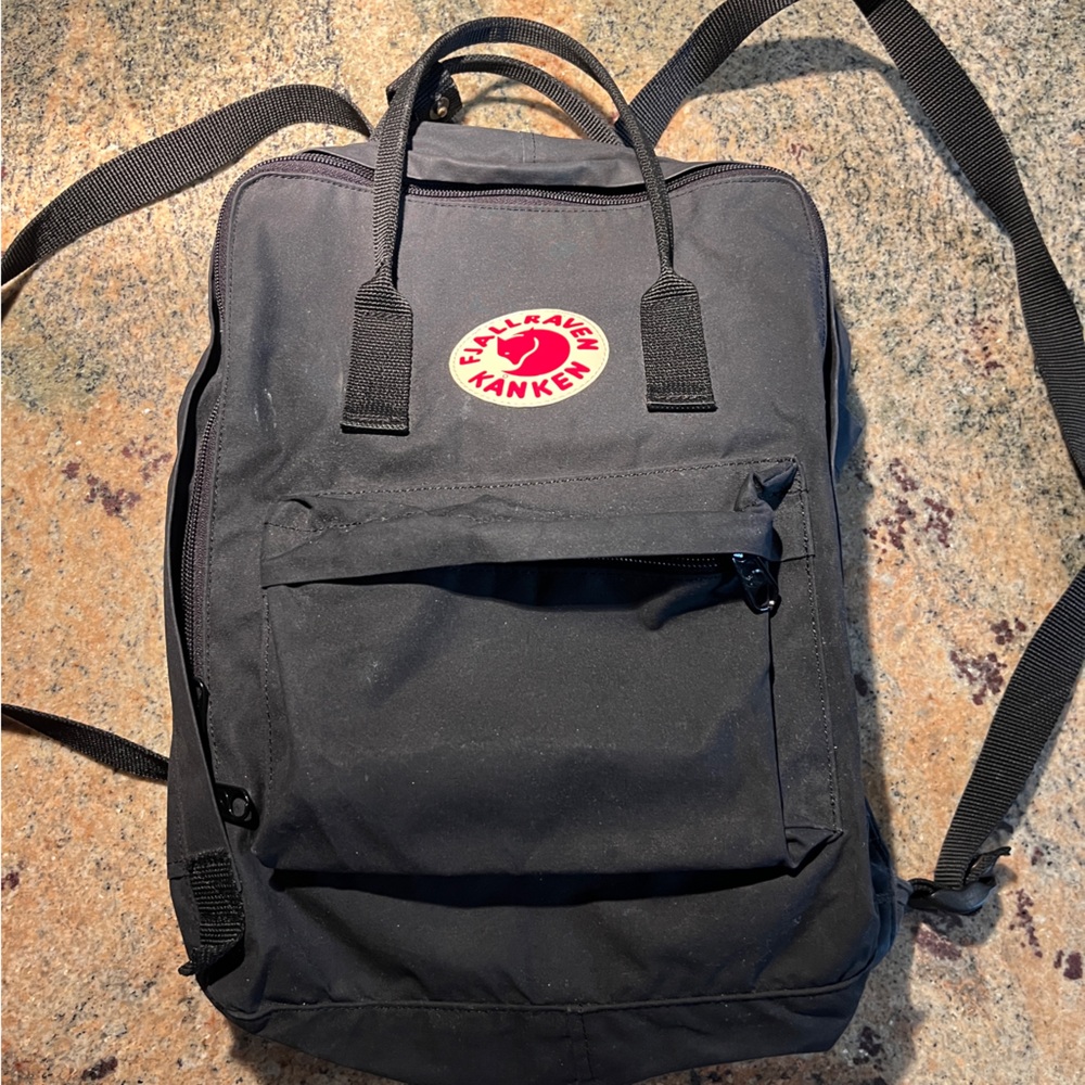 Fjallraven Kanken Black Backpack